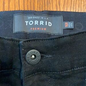 Torrid size 16R Distressed Skinny Jeans